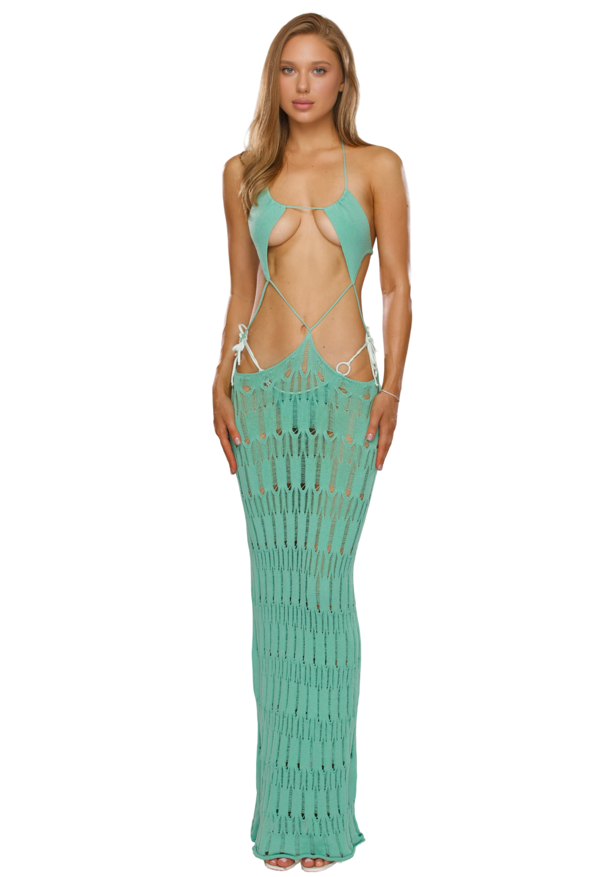 美品✨️10万 フォクシー Knit Dress Kaylee 38 ナチュラル Kaylee Menthe Dress – Act Like A Goddess