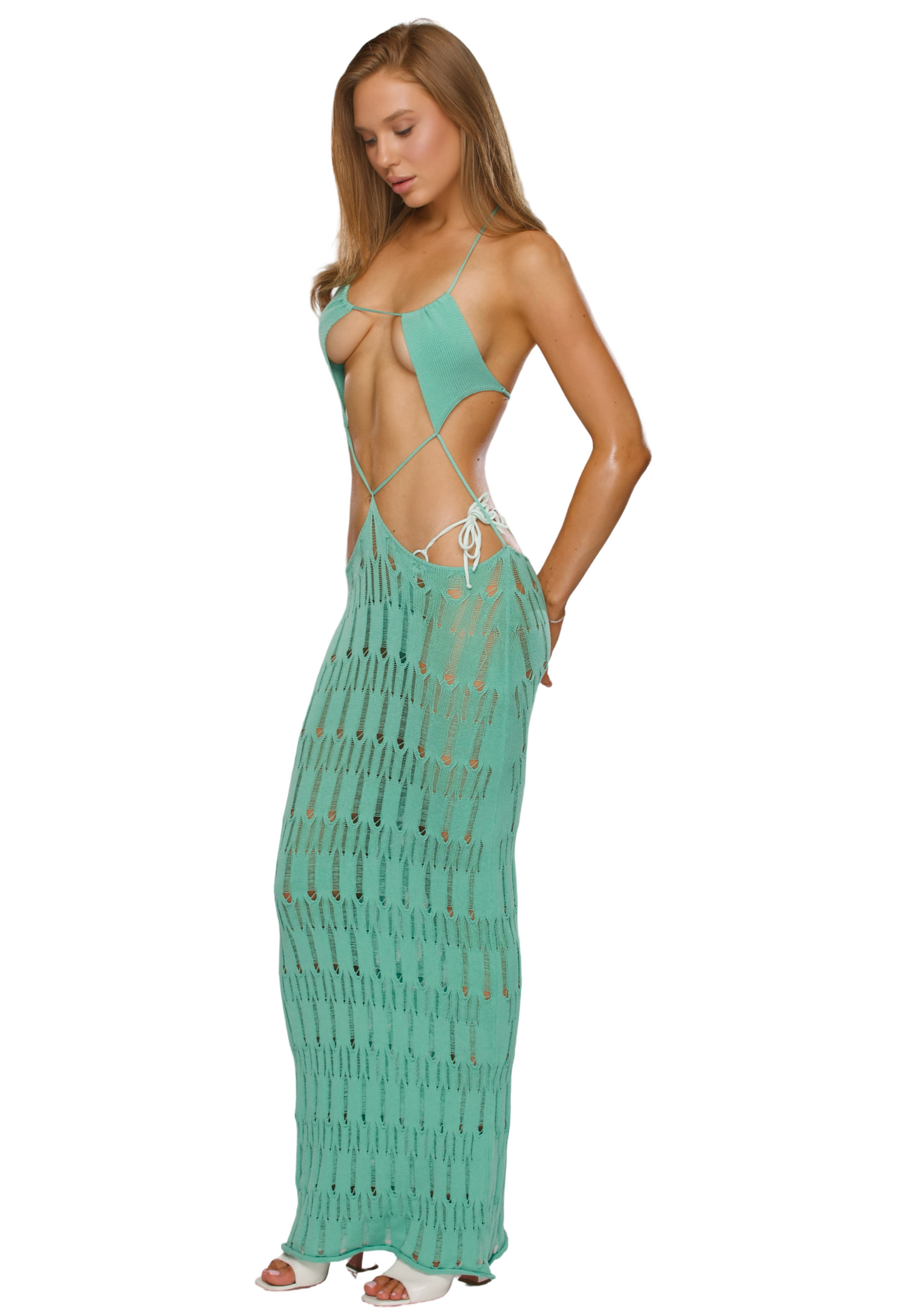 Kaylee Menthe Dress