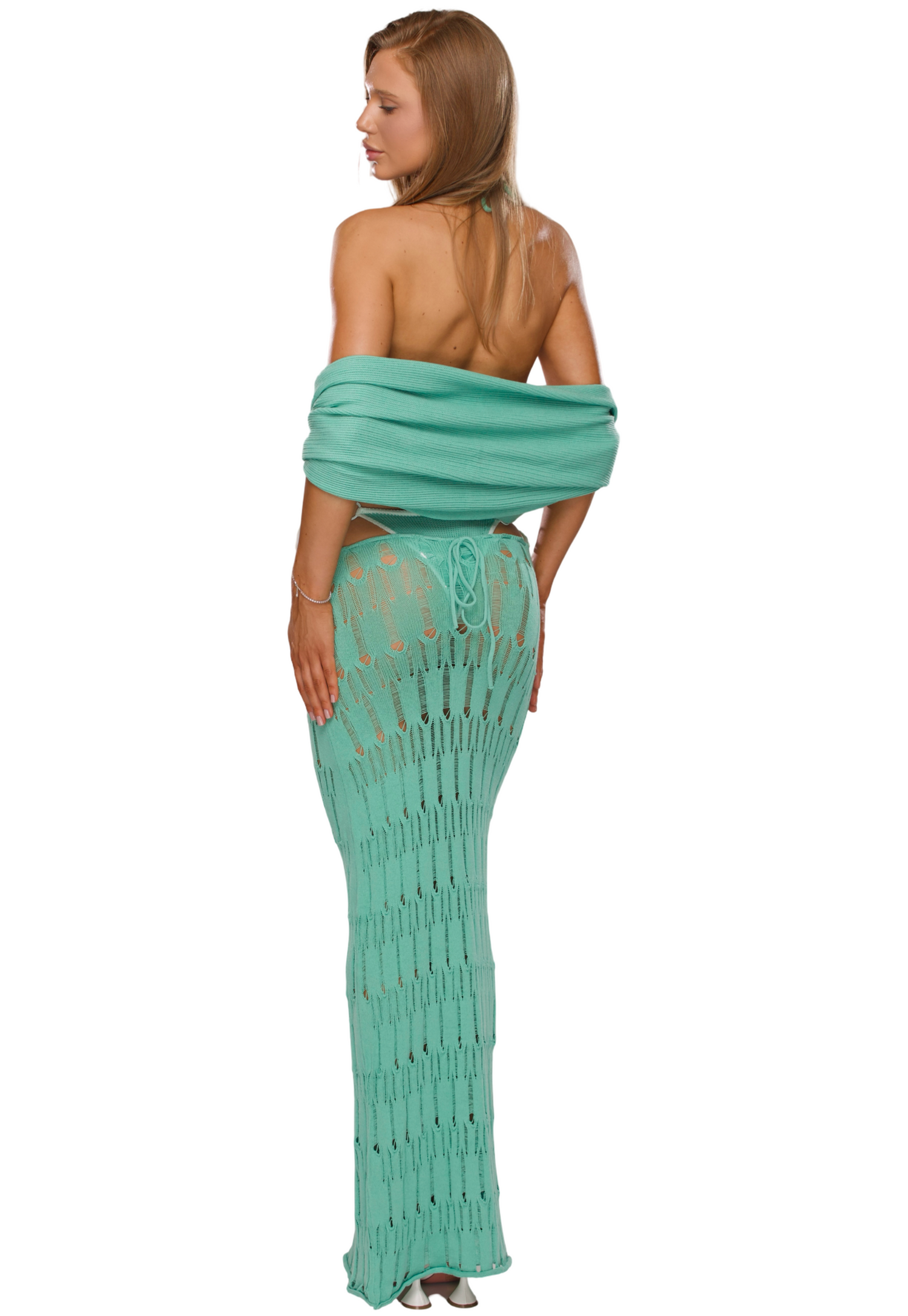 Kaylee Menthe Dress